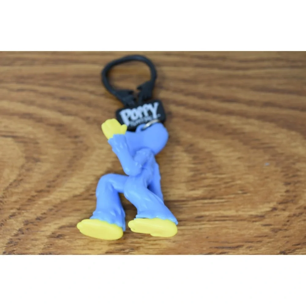 Poppy Playtime Huggy Wuggy Character Keychain Backpack Bag Clip
